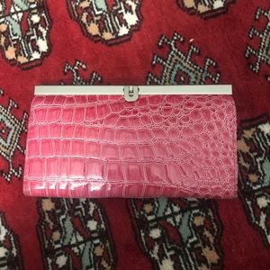 Pink wallet